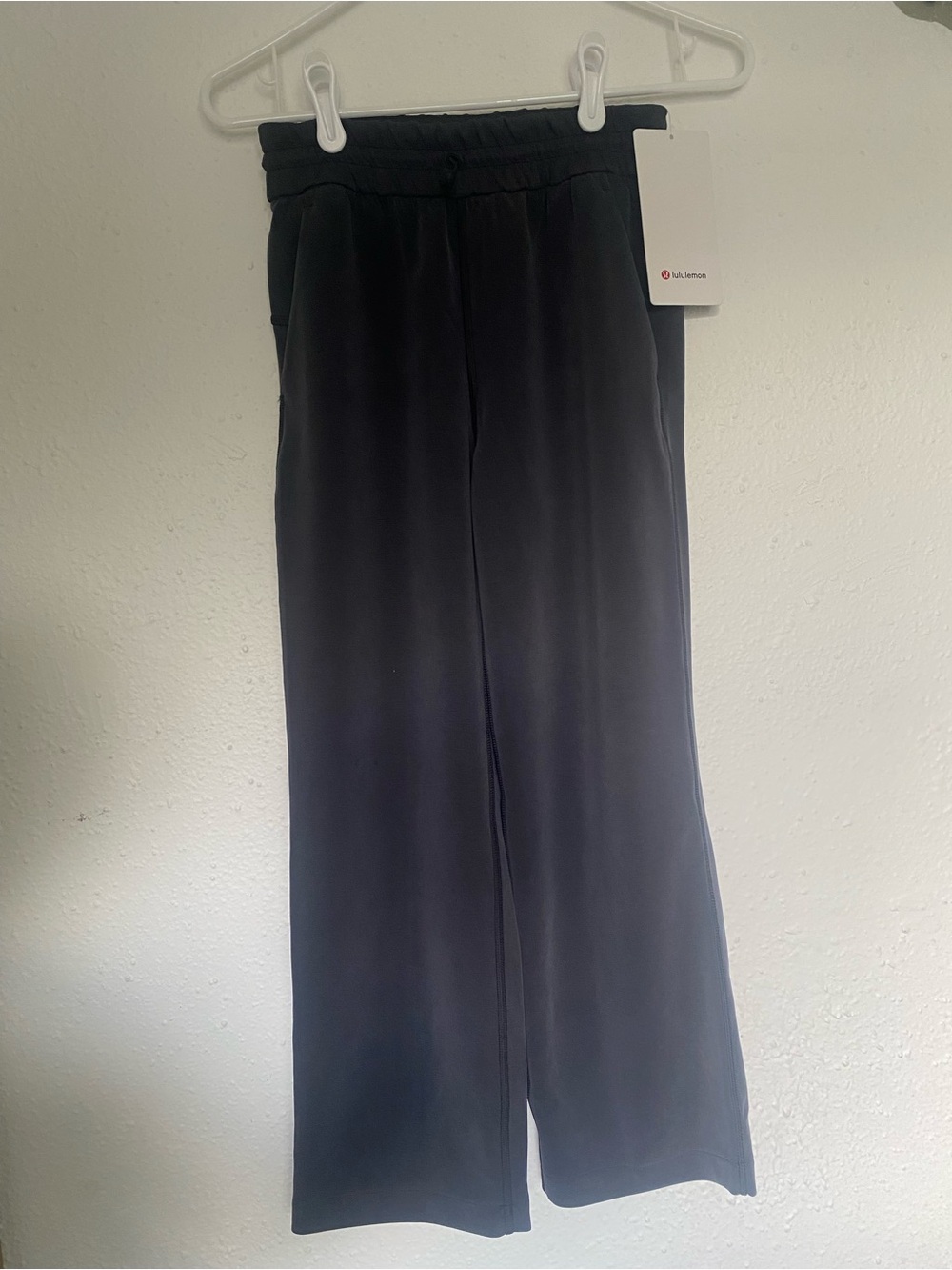 lululemon athletica Black Wide-Leg Pull-On Pants